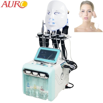 9つ1つのRFの酸素のスキン ケア機械H2O2 Hydrafacial 削皮術装置に付き