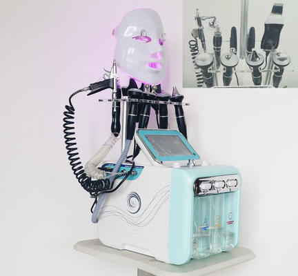 Hydrafacial 1台の機械に付き反老化する酸素のジェット機の皮機械鉱泉9台