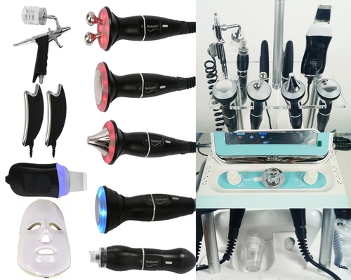 Hydrafacial 1台の機械に付き反老化する酸素のジェット機の皮機械鉱泉9台
