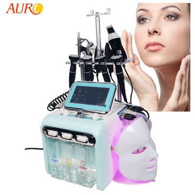 皮の清潔になることのための1つの1.5 Mhzに付きHydraskin Hydro削皮術の顔機械9つ