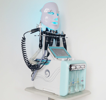 皮の清潔になることのための1つの1.5 Mhzに付きHydraskin Hydro削皮術の顔機械9つ