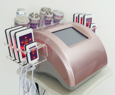 機械RF 40Kを細くするリポレーザーを形づける金8ボディは脂肪質の焼却に掃除機をかける