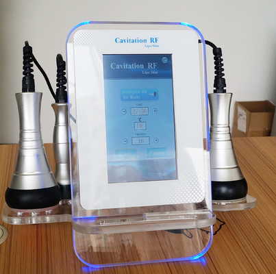 3つ機械多機能の皮の若返りを細くする1つの超音波キャビテーションに付き